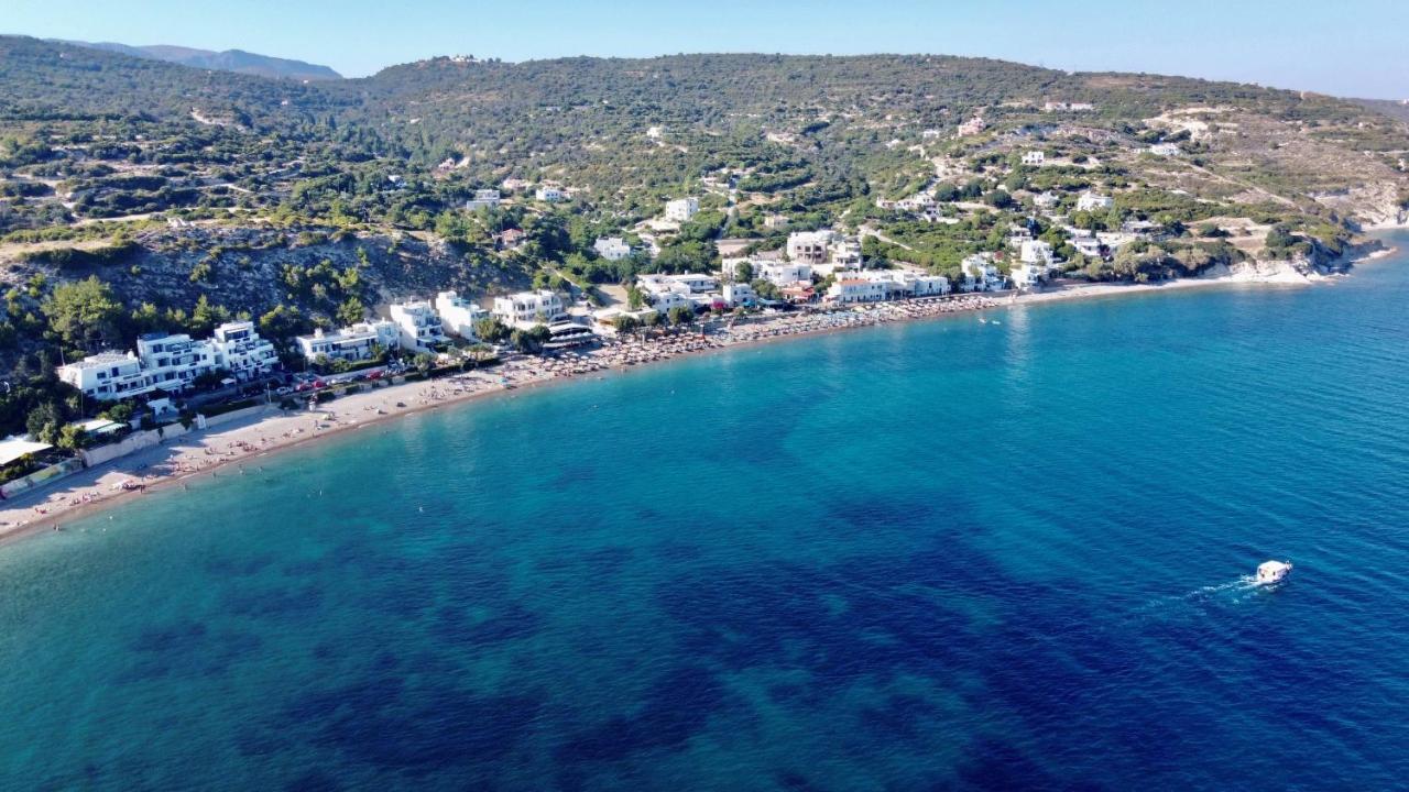 Yolanda Studios Paralia Agias Foteinis 외부 사진