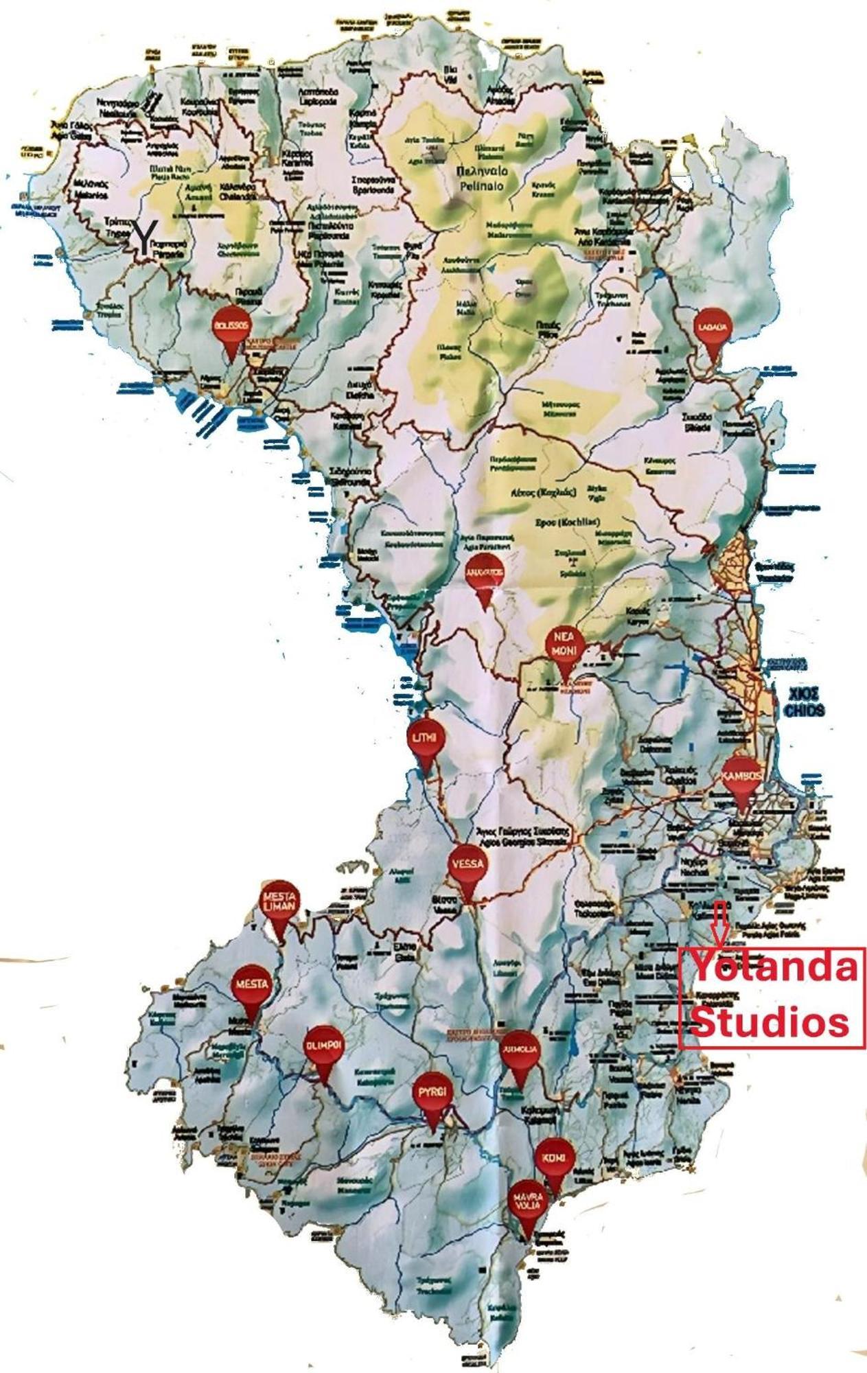 Yolanda Studios Paralia Agias Foteinis 외부 사진
